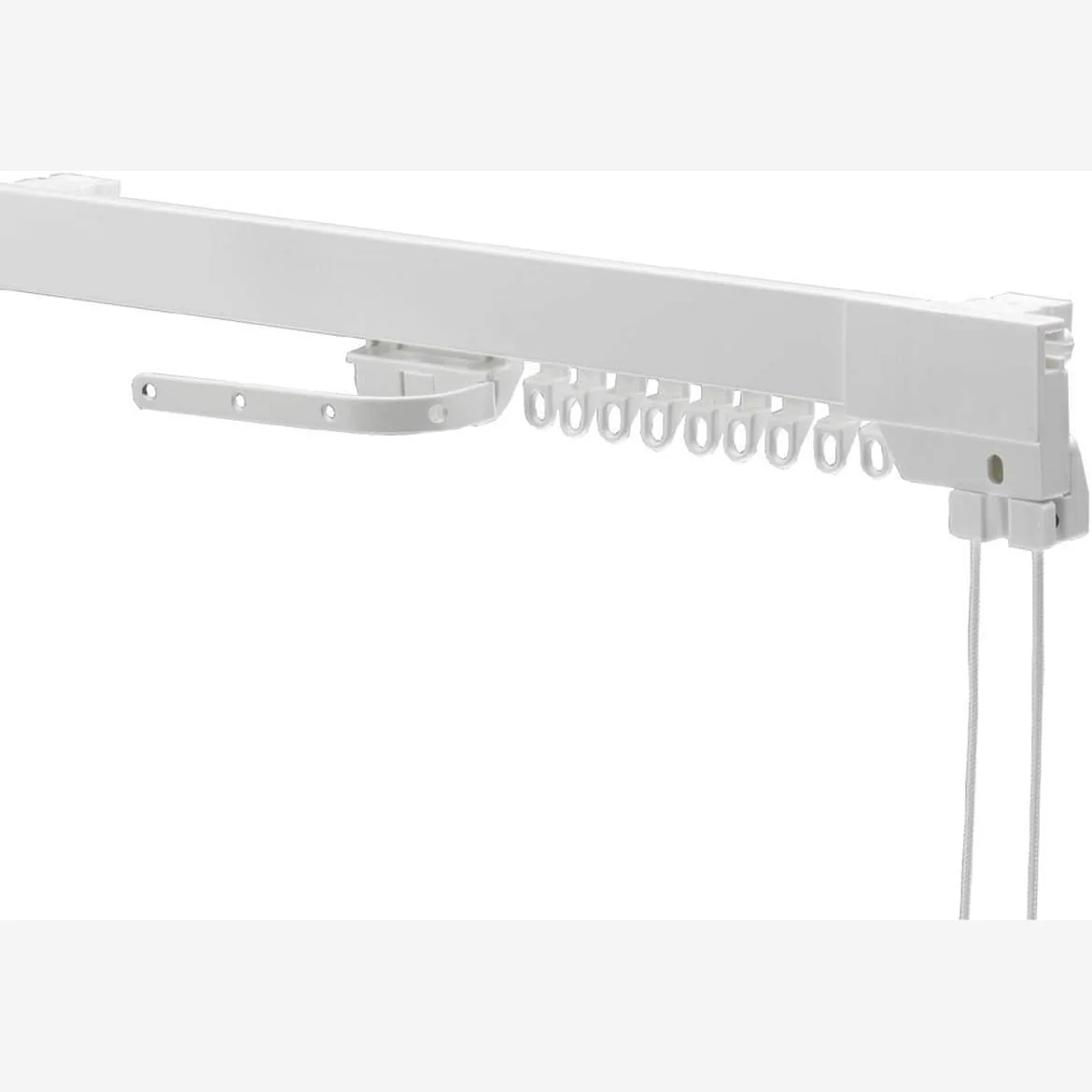 Swish Supreme corded aluminium curtain track in white